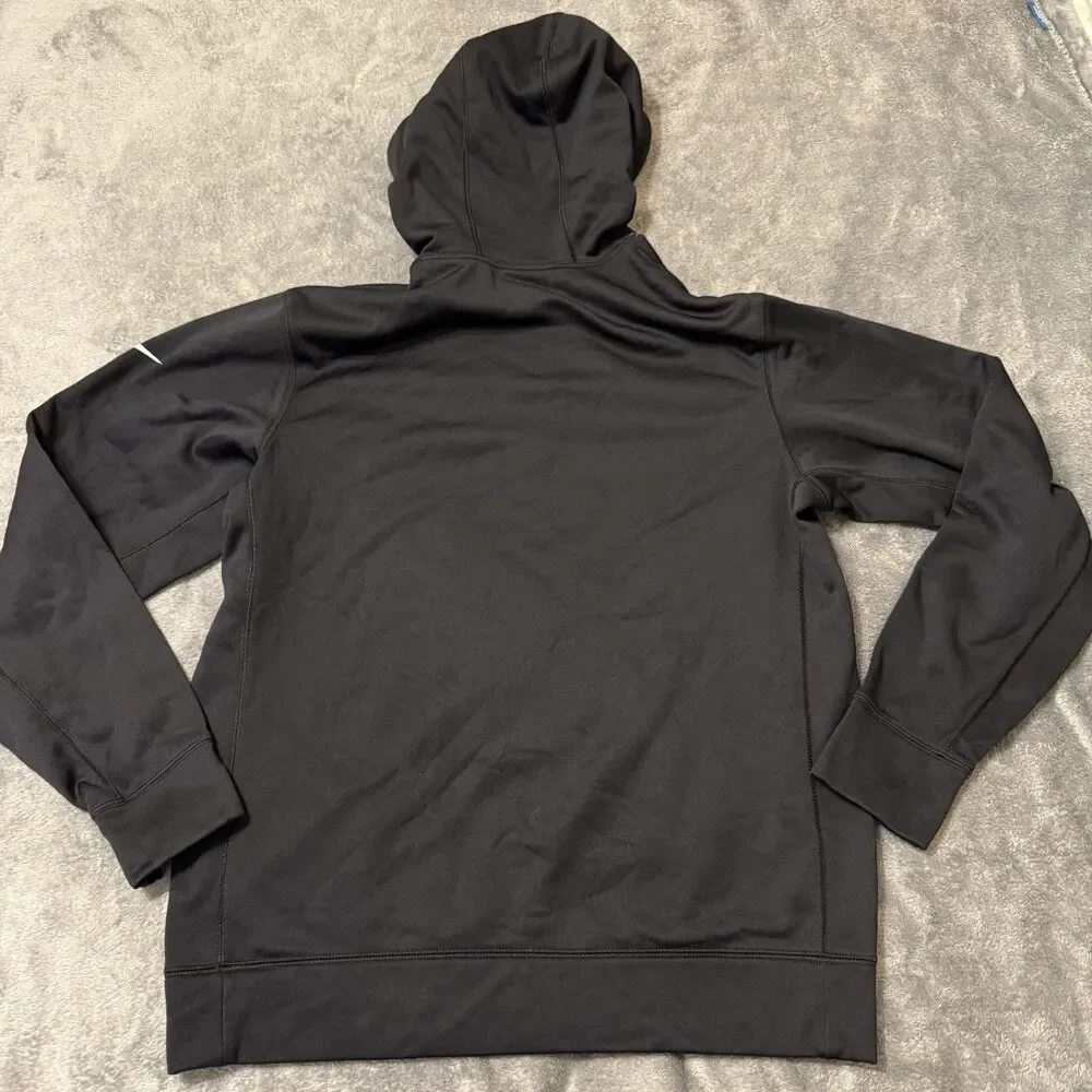 Nike Las Vegas Raiders Hoodie Mens Sz M NFL Football Therma-FIT Pullover Cold‎